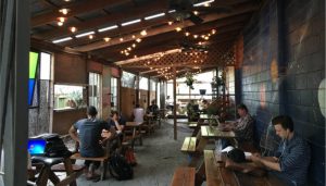 Flightpath Coffee House Patio Seating
