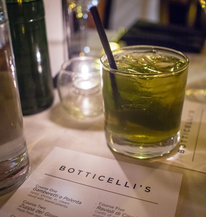 Craft Cocktail at Botticelli's in Austin