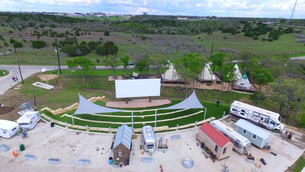 Outdoor Theater at Community First Village in Austin