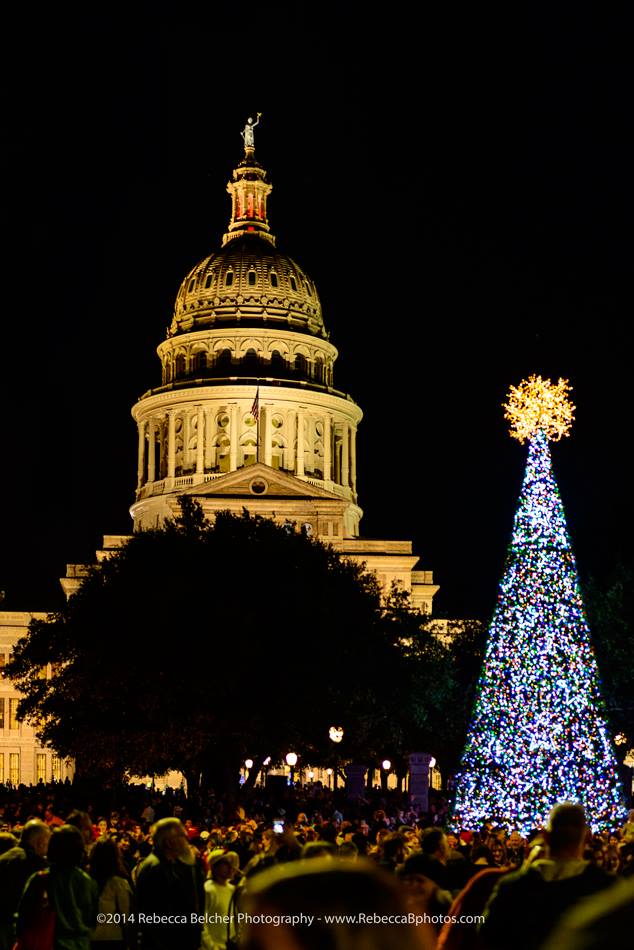 Austin Capitol Tree Lighting