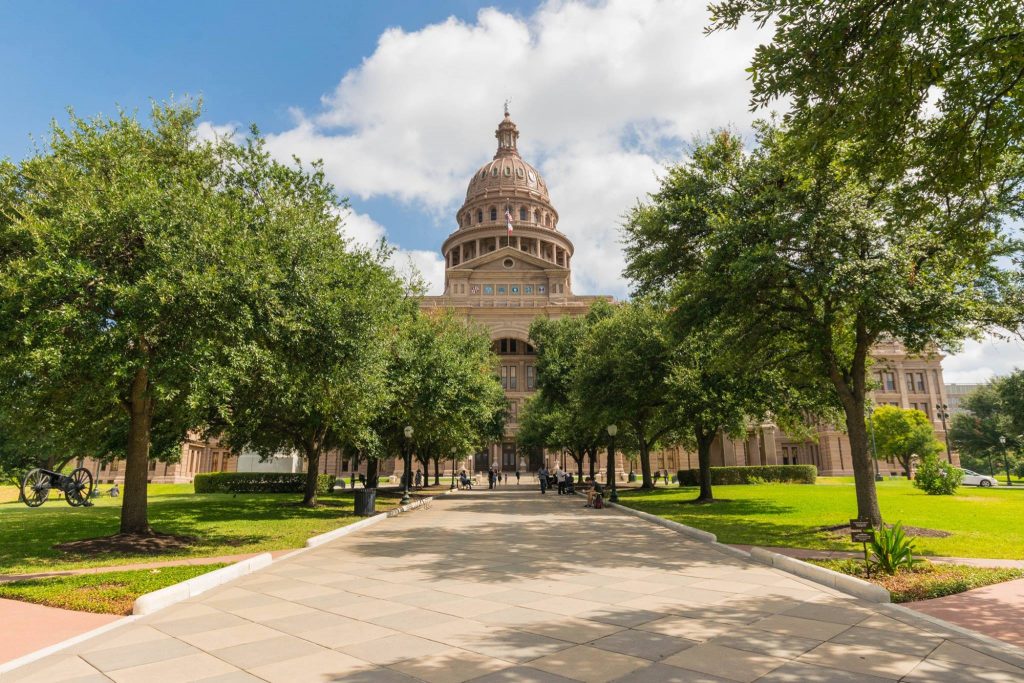 Texas State Capitol South Walk