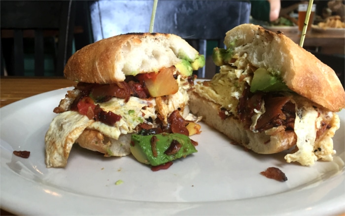 Cenote Austin Breakfast Sandwiches