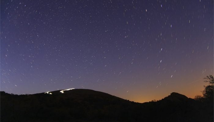 Stargazing at Enchanted Rock State Natural Area