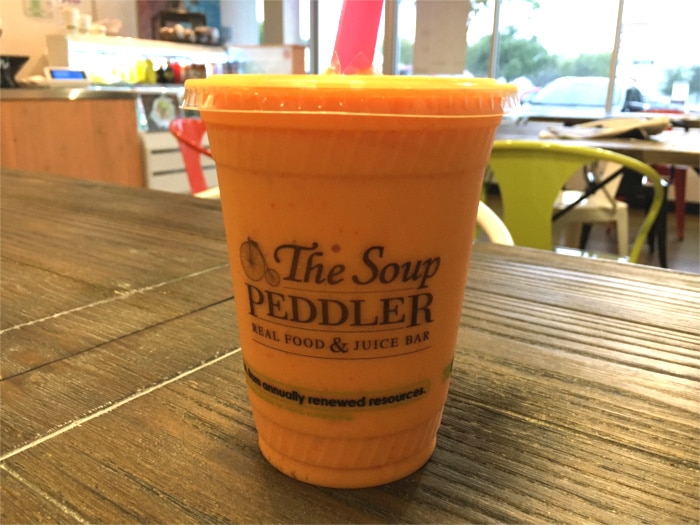 Mango Peach Smoothie from The Soup Peddler
