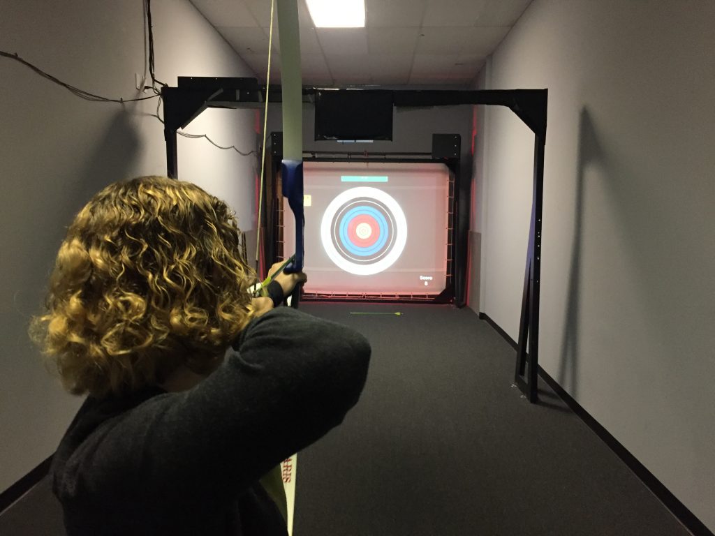 Archery Practice at Safe Range in Round Rock