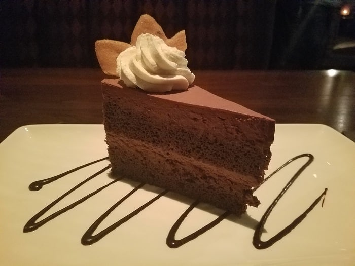 Vince Young Steakhouse Chocolate Cake
