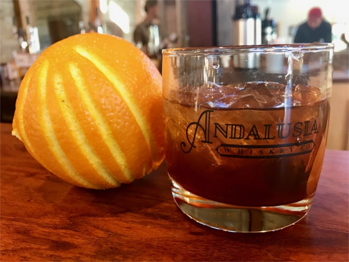Andalusia Whiskey Old Fashioned