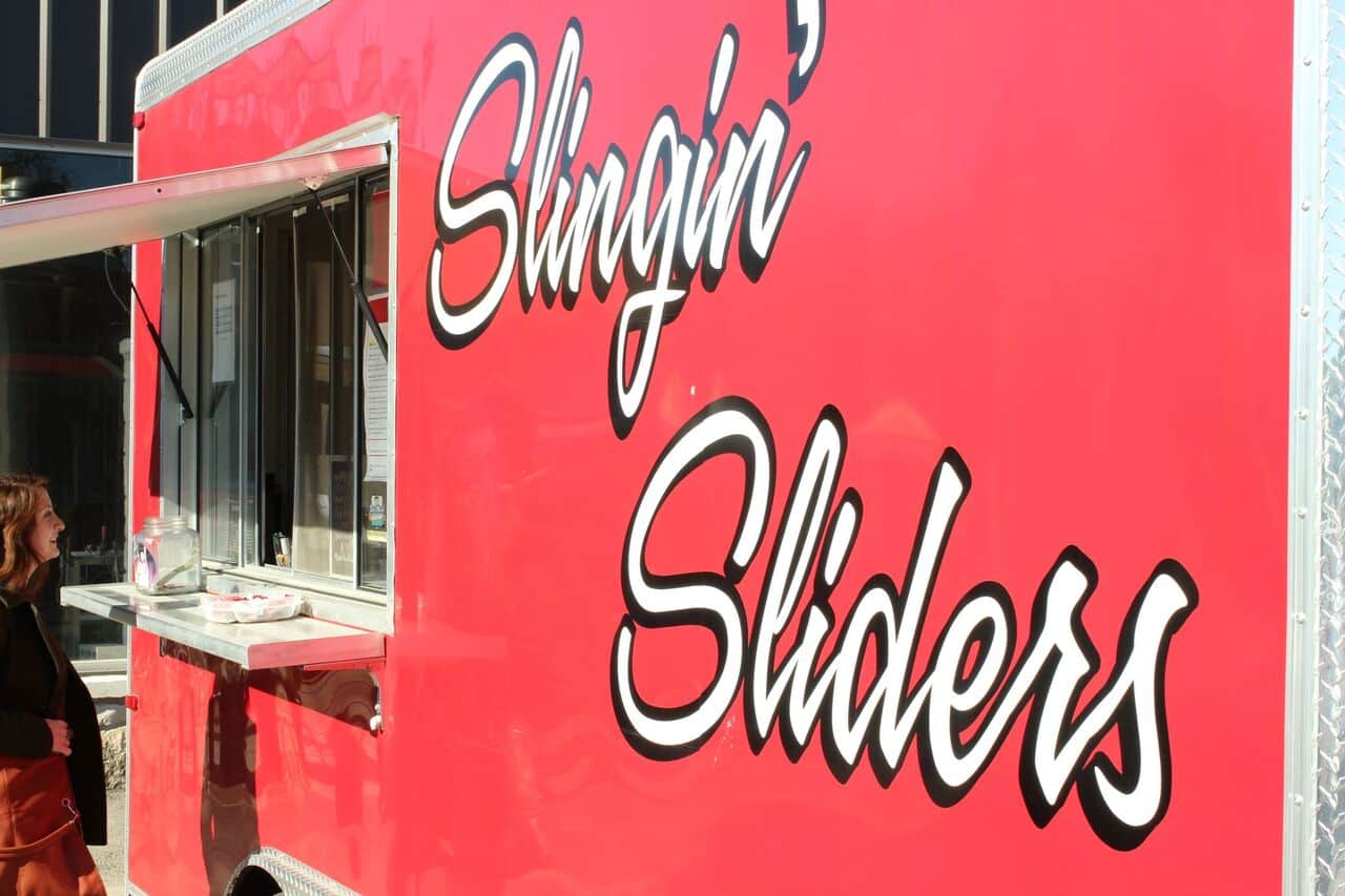 Slingin' Sliders Food Trailer