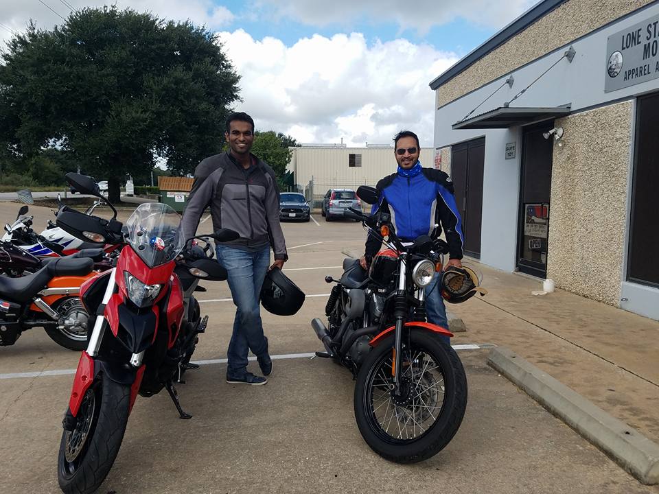 Two Lone Star Motos Customers in Austin