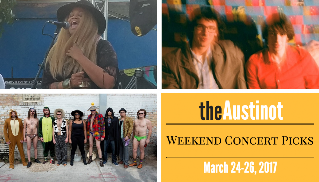 Austin Weekend Concert Picks March 24 2017