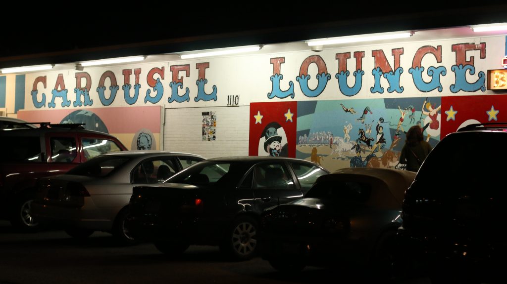 Outside Carousel Lounge Austin