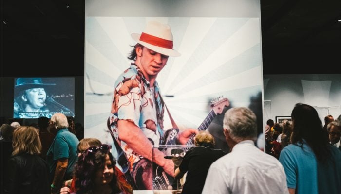 Stevie Ray Vaughan Exhibit at Bullock Museum in Austin