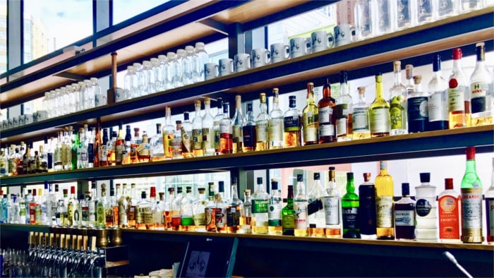 Sunlit Bar at Boiler Nine in Austin