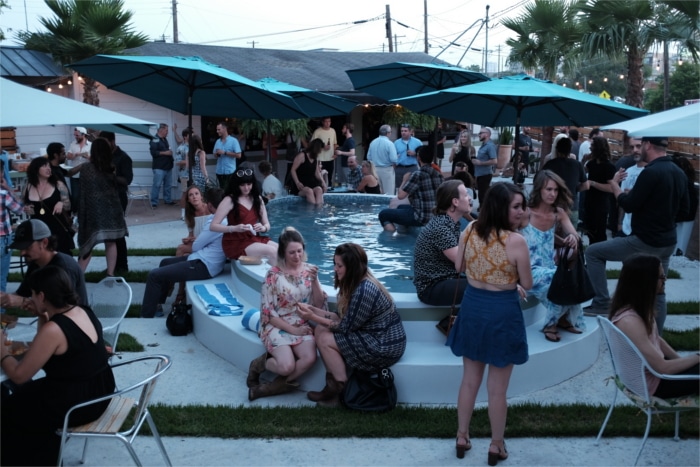 Kitty Cohen's Outdoor Patio for Happy Hour