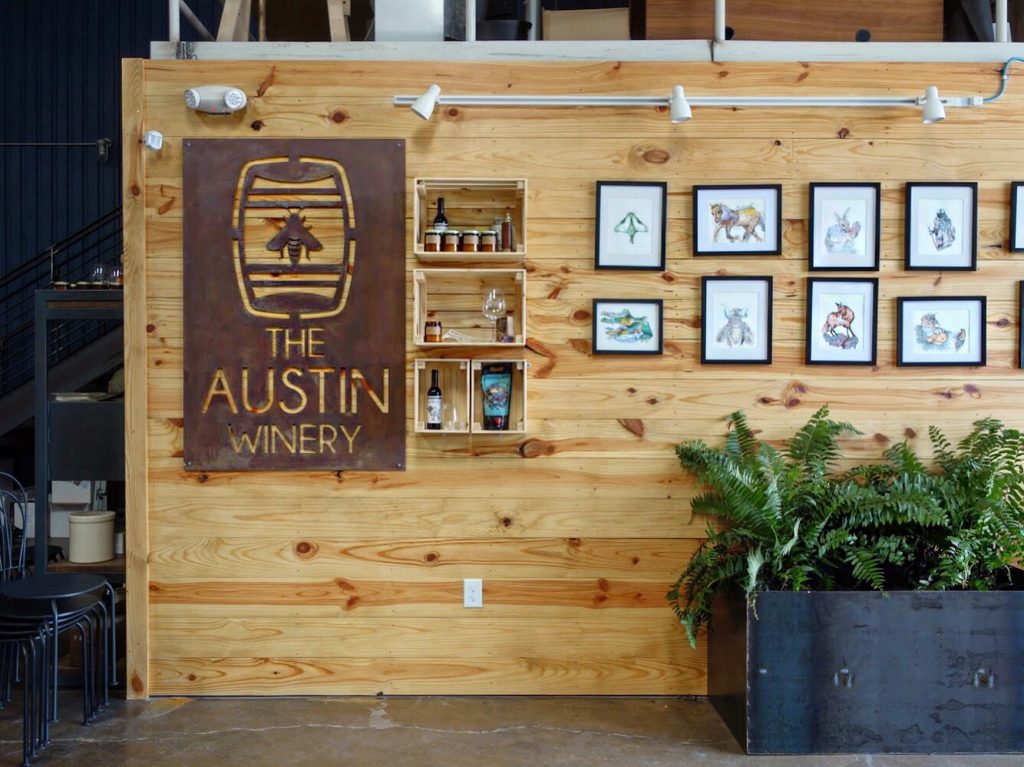 The Austin Winery Entrance