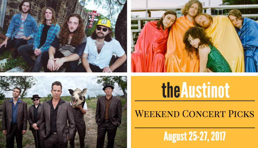 Austinot Weekend Concert Picks August 25