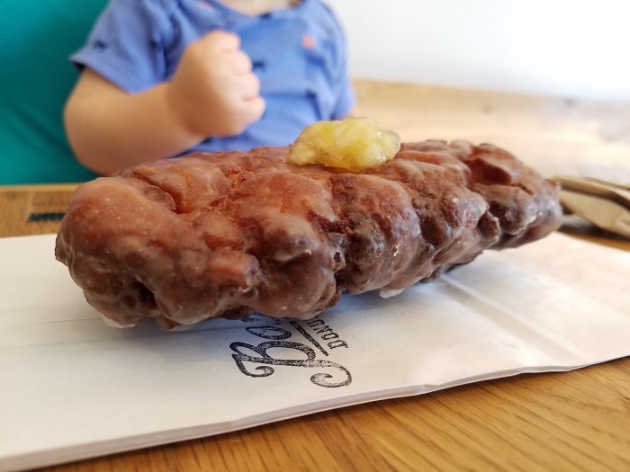 Bougie's Donuts Apple Fritter in Austin
