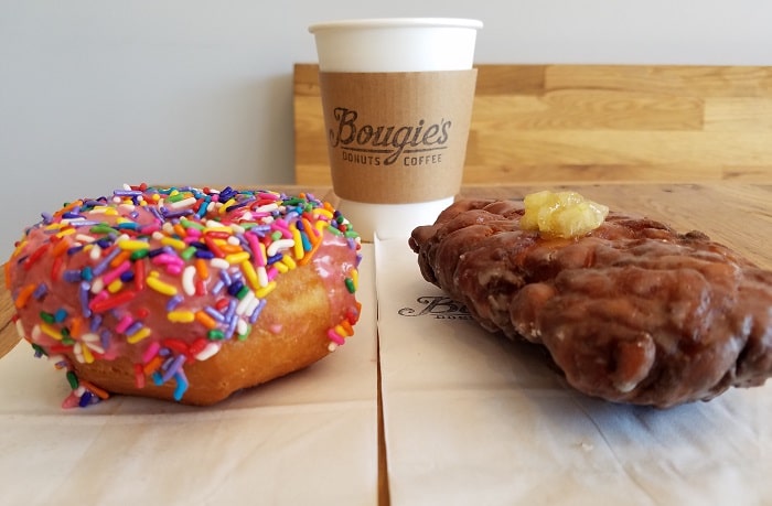Bougie's Donuts Homer and Apple Fritter