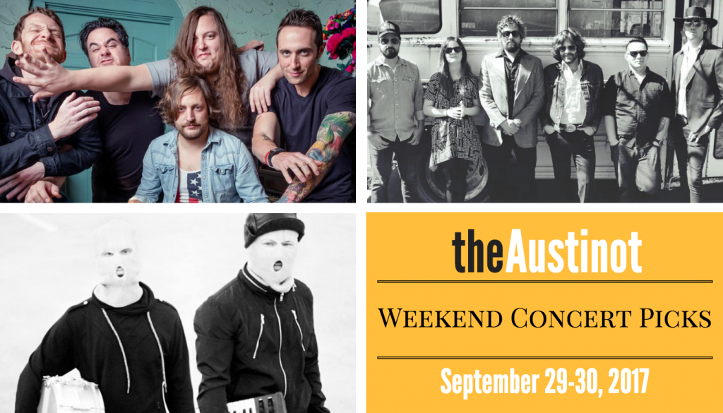 Austinot Weekend Concert Picks Sept 29