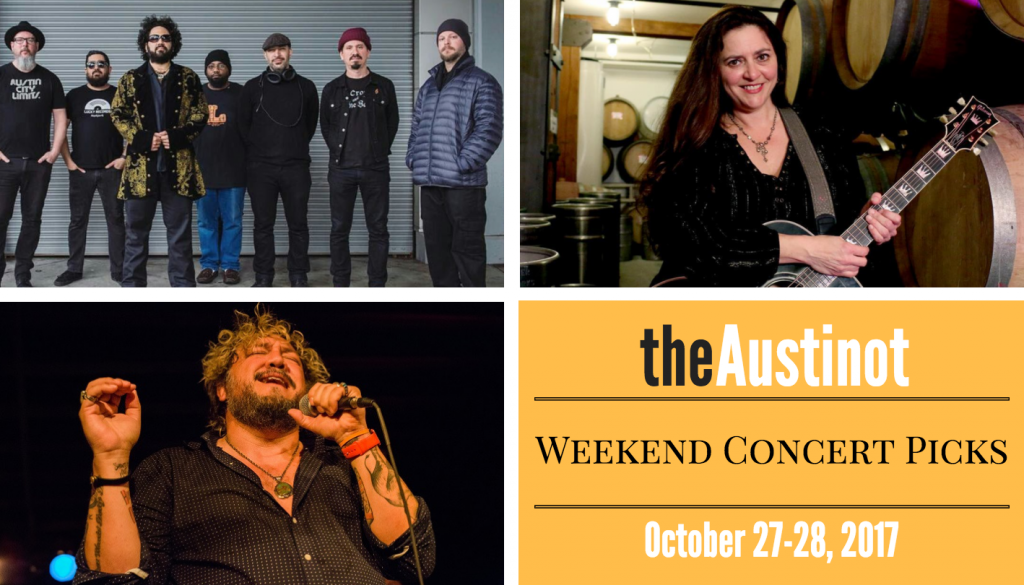 Austinot Weekend Concert Picks Oct 27