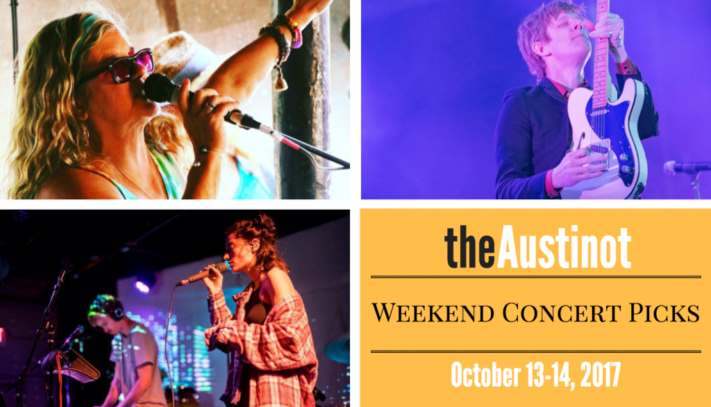 Austinot Weekend Concert Picks Oct. 13