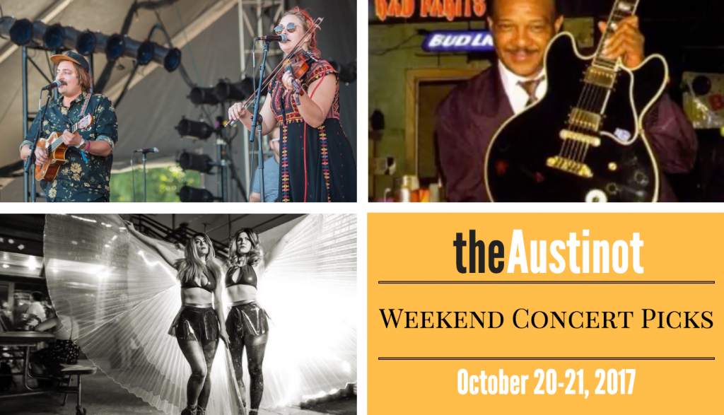Austinot Weekend Concert Picks October 20