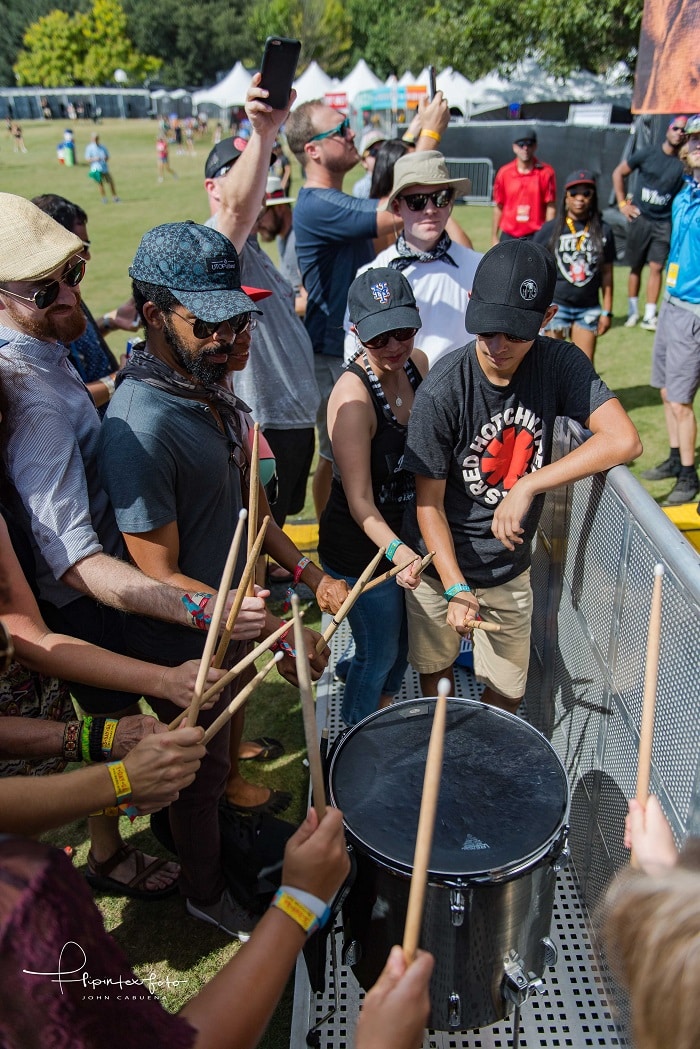 Mobley Drum Circle at ACL Fest