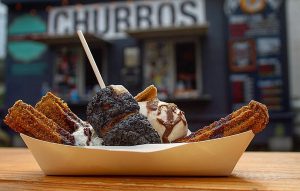 Campfire Churro at Churro Co. Food Truck