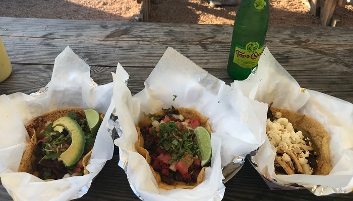 Tacos at Granny's Tacos in Austin