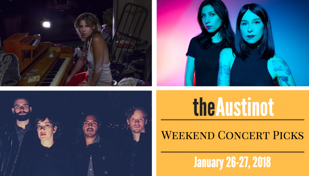Austinot Weekend Concert Picks Jan 26, 2018