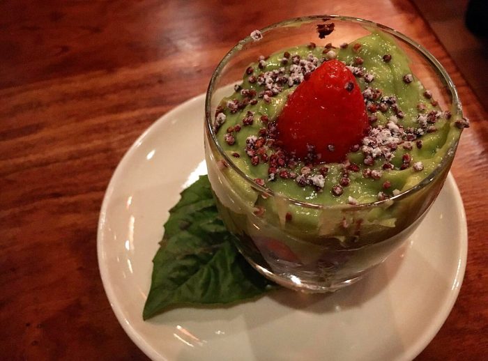 The choco-palta was a refreshing way to end the meal (Credit: The Austinot)