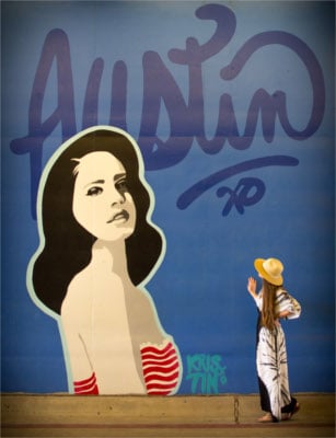 Kristen Freeman Mural in Austin