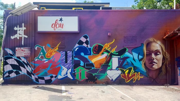 Sloke One Mural in Austin