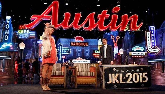 Bill Murray on Jimmy Kimmel Show During SXSW