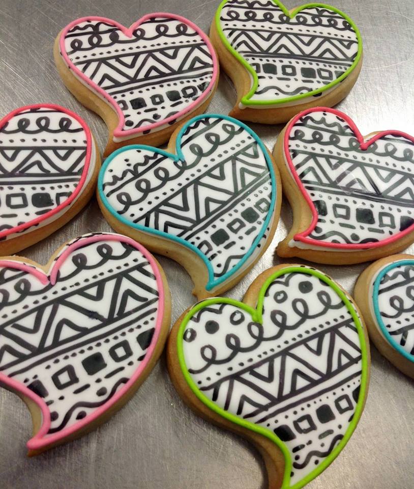Valentine's Day Cookies Made in Austin