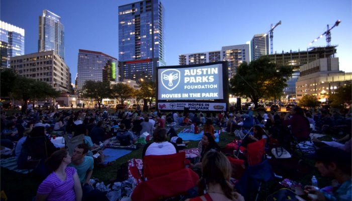 Outdoor Movie Events in Austin 2018
