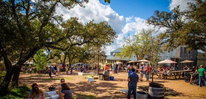 Jester King Brewery Outdoor Area