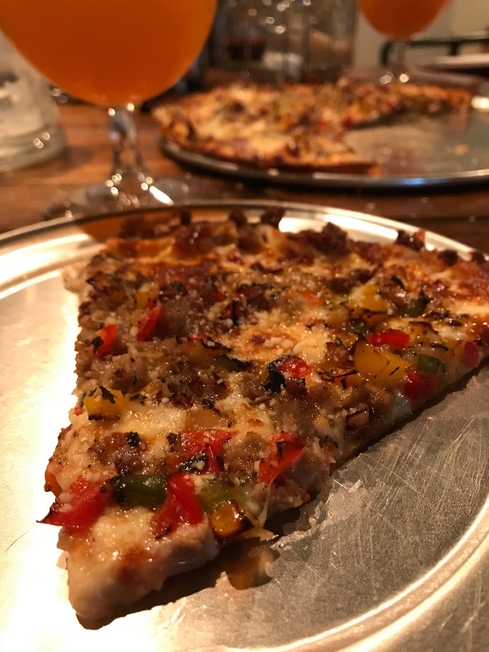 Oddwood Ales Jersey Style Pizza