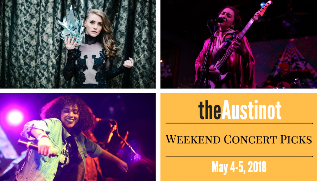 Austinot Weekend Concert Picks May 4