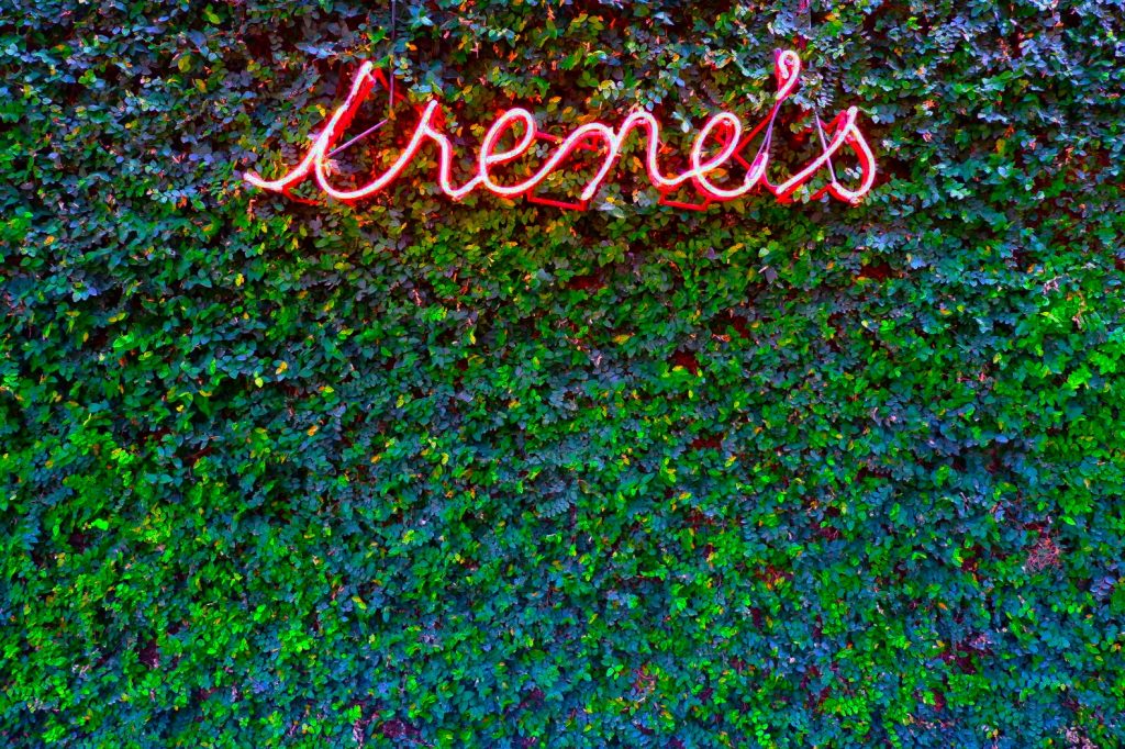 Irene's Neon Sign Austin