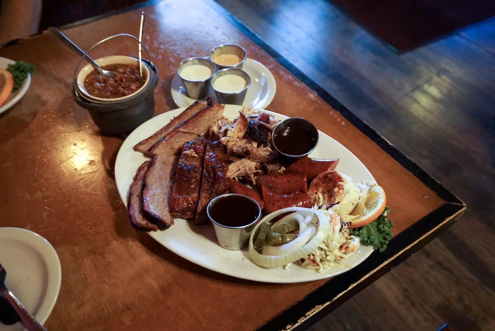 The Old Coupland Inn and Dancehall Barbecue Platter