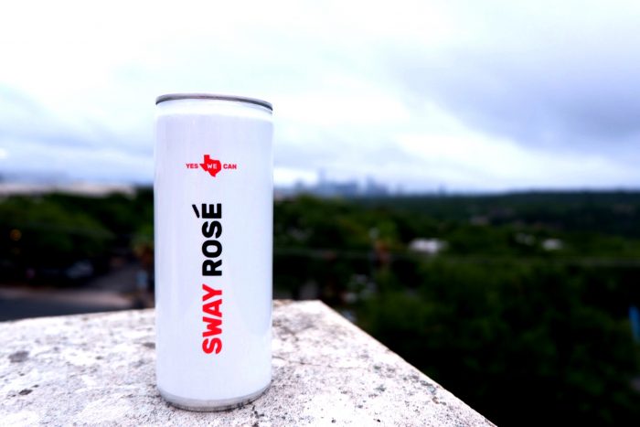 Sway Rosé by the Can