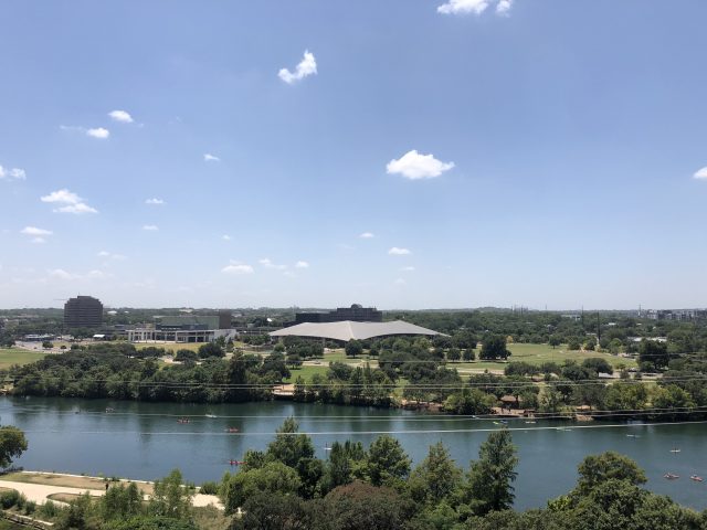 View from Austin Central Library