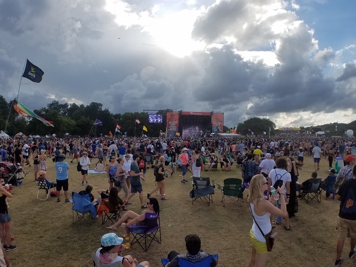 Storm Clouds ACL Fest 2018