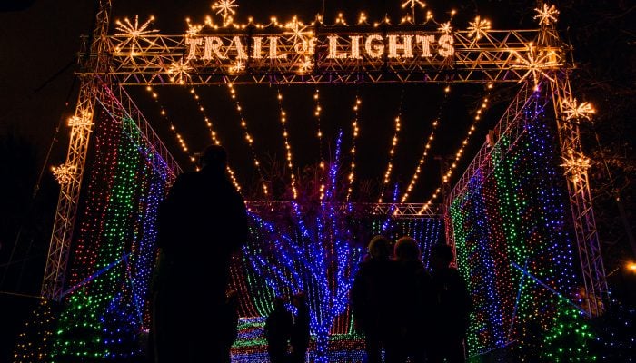 Trail of Lights Entrance Austin