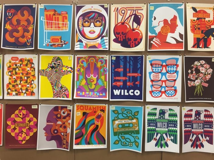 Flatstock 69 During SXSW