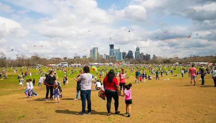 ABC Kite Fest at Zilker Park in Austin