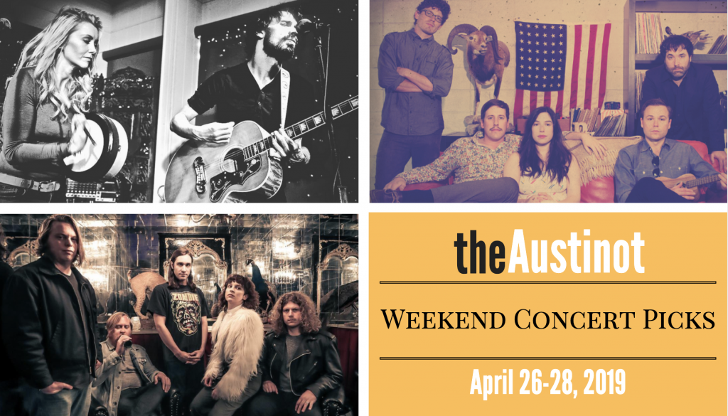 Austinot Weekend Concert Picks April 26