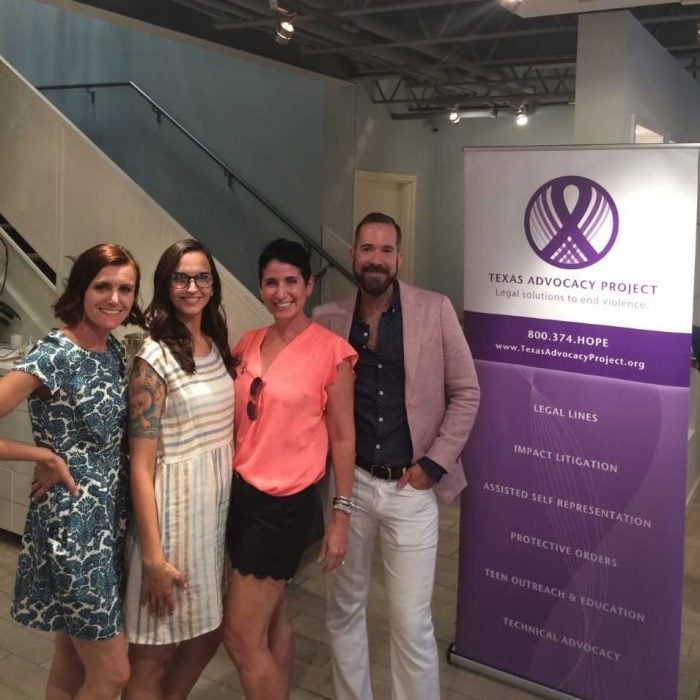 Texas Advoacy Project at Kendra Gives Back event
