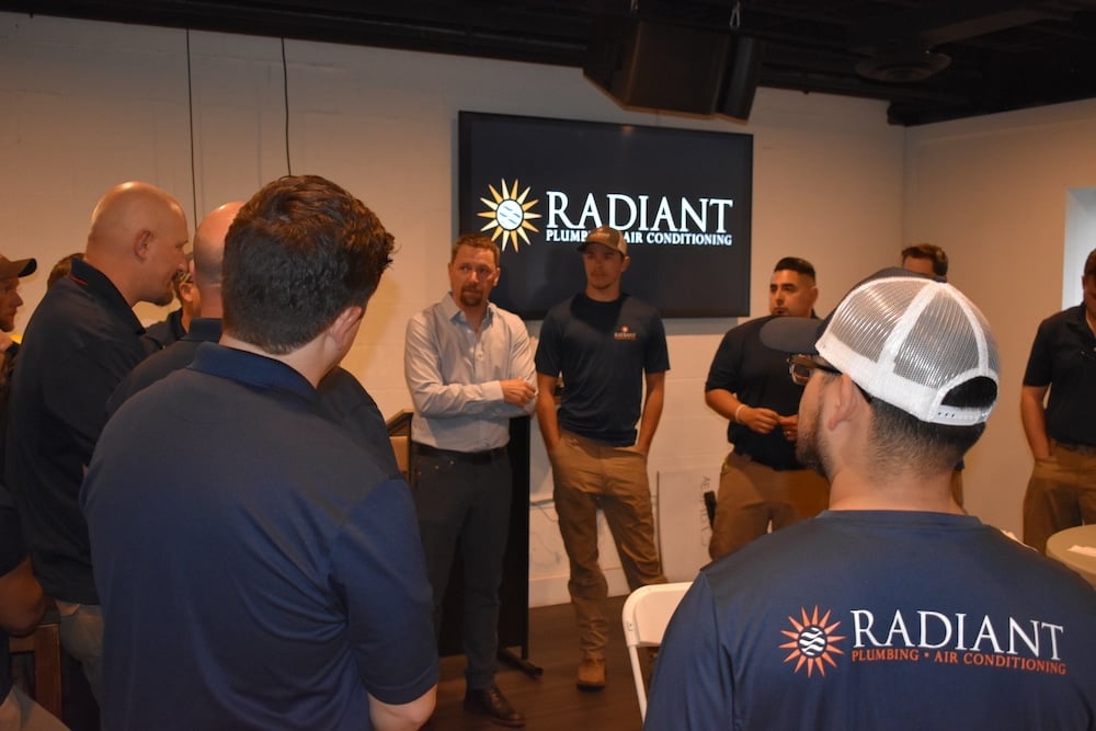 Brad Casebier CEO of Radiant Plumbing & Air Conditioning